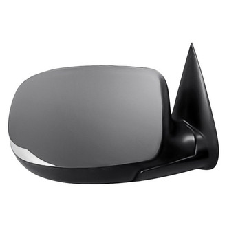 Replacement - Passenger Side Manual Remote View Mirror (Non-Heated, Foldaway) (Standard Line)