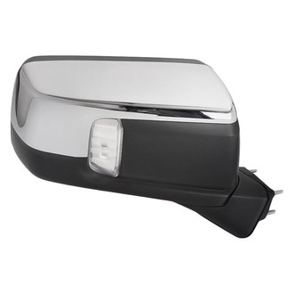 Replacement - Passenger Side Power View Mirror (Heated, Foldaway) (Standard Line)
