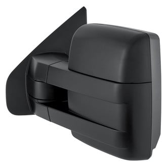 Replacement - Driver Side Manual Towing Mirror (Non-Heated, Foldaway) (Standard Line)