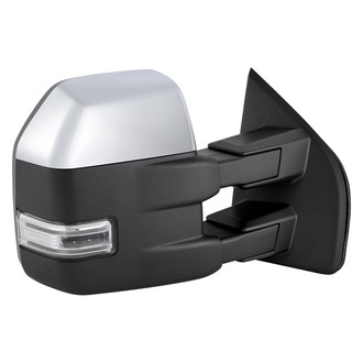 Replacement - Passenger Side Power Towing Mirror (Heated, Foldaway) (Standard Line)