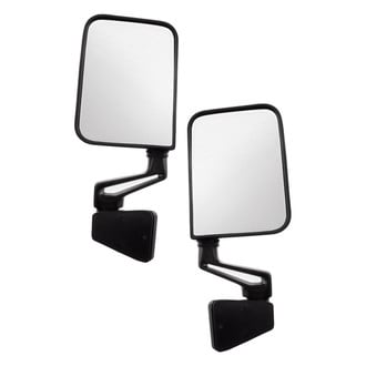 Replacement - Manual Side View Mirror (Non-Heated, Foldaway)