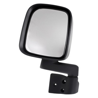 Replacement - Driver Side Manual View Mirror (Non-Heated, Foldaway) (Standard Line)