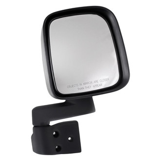 Replacement - Passenger Side Manual View Mirror (Non-Heated, Foldaway) (Standard Line)