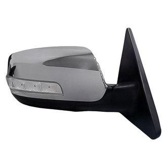 Replacement - Passenger Side Power View Mirror (Heated, Foldaway) (Standard Line)