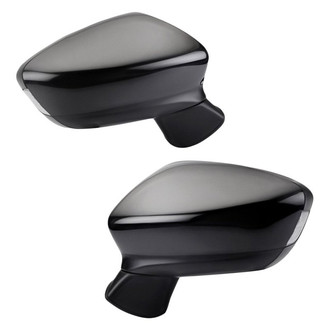 Replacement - Power Side View Mirror (Foldaway)