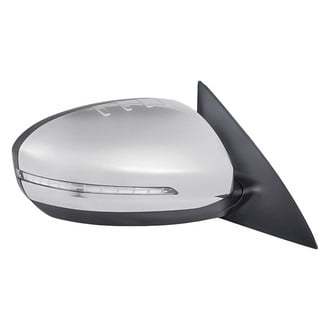Replacement - Passenger Side Power View Mirror (Heated, Foldaway) (Standard Line)