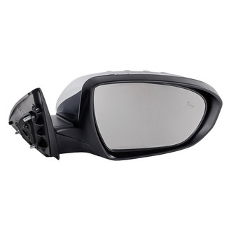 Replacement - Passenger Side Power View Mirror (Heated, Foldaway) (Standard Line)