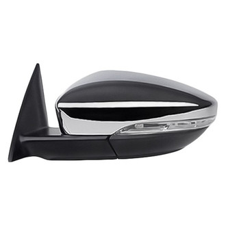 Replacement - Driver Side Power View Mirror (Heated, Foldaway) (Standard Line)
