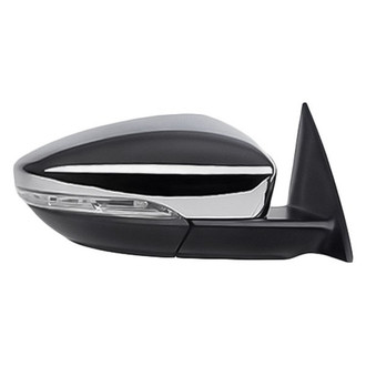 Replacement - Passenger Side Power View Mirror (Heated, Foldaway) (Standard Line)
