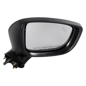 Replacement - Passenger Side Power View Mirror (Heated, Foldaway) (Standard Line)