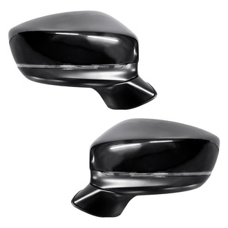 Replacement - Power Side View Mirror (Foldaway)