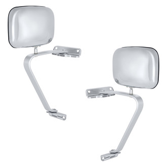 Replacement - Manual Side View Mirror (Non-Heated, Foldaway)