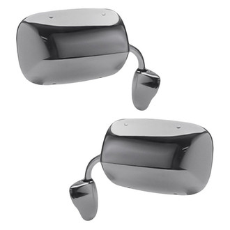 Replacement - Manual Side View Mirror (Non-Heated, Foldaway)