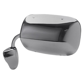 Replacement - Driver or Passenger Side Manual View Mirror (Non-Heated, Foldaway) (Standard Line)