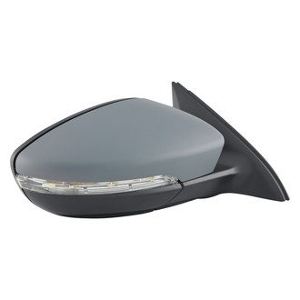 Replacement - Passenger Side Power View Mirror (Heated, Foldaway) (Standard Line)