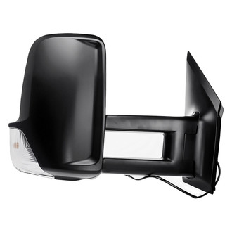 Replacement - Passenger Side Power Towing Mirror (Heated) (Standard Line)