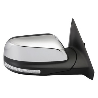 Replacement - Passenger Side Power View Mirror (Heated, Foldaway) (Standard Line)