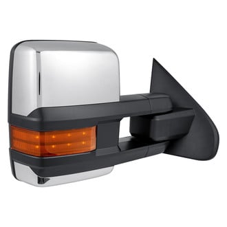 Replacement - Passenger Side Power View Mirror (Heated, Foldaway) (Standard Line)
