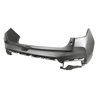 Replacement - Rear Upper Bumper Cover (CAPA Certified)
