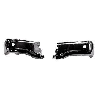 Replacement - Rear Driver and Passenger Side Bumper Face Bar (CAPA Certified)