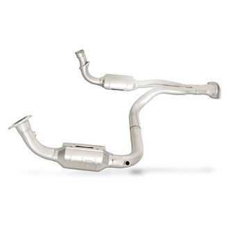 Replacement - Front Driver and Passenger Side Direct Fit Catalytic Converter and Pipe Assembly