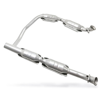 Replacement - Front Driver and Passenger Side Direct Fit Catalytic Converter and Pipe Assembly