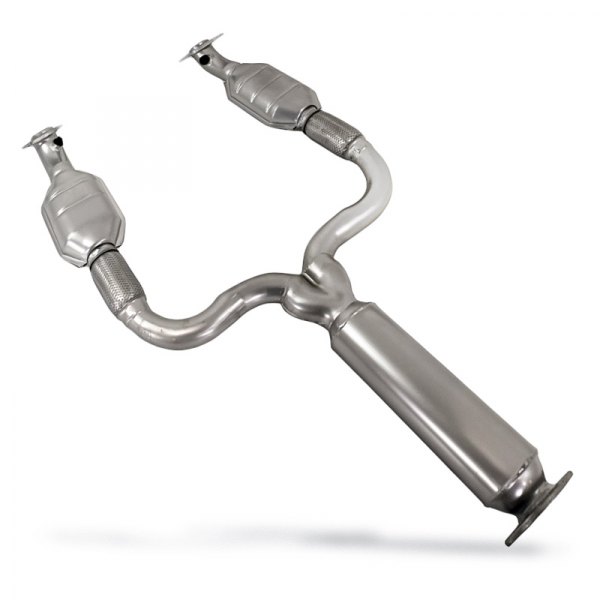 Replacement - Rear Direct Fit Catalytic Converter and Pipe Assembly