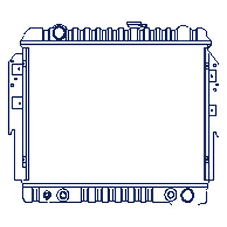 Replacement® - Engine Coolant Radiator