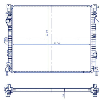 Replacement® - Engine Coolant Radiator