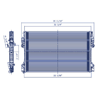 Replacement® - Engine Coolant Radiator