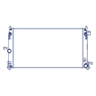 Replacement® - Engine Coolant Radiator