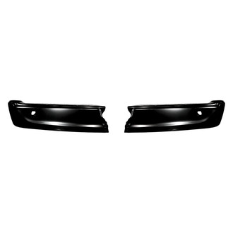 Replacement - Rear Driver and Passenger Side Step Bumper Face Bar (CAPA Certified)