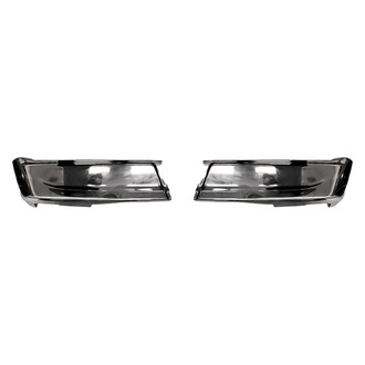 Replacement - Rear Driver and Passenger Side Step Bumper Face Bar (Standard Line)