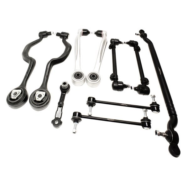 Replacement - Front Driver Side and Passenger Side Upper and Lower Non-Adjustable Control Arm Kit