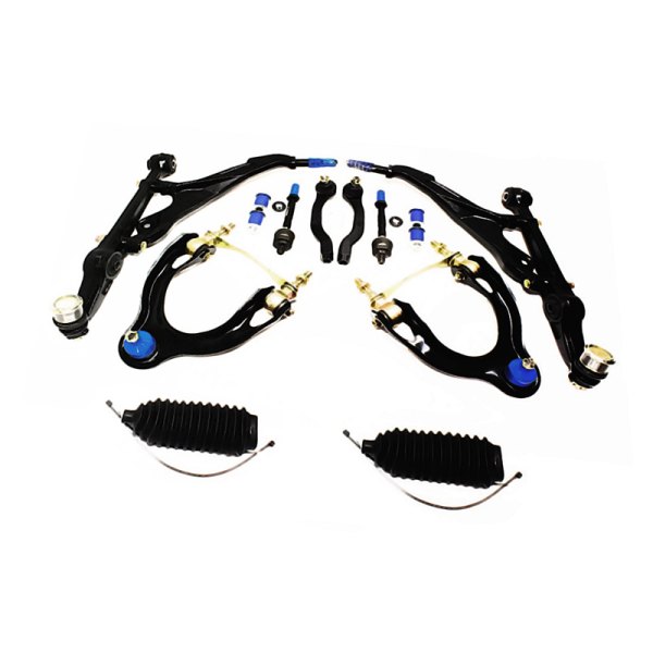 Replacement - Front Driver Side and Passenger Side Upper and Lower Control Arm Kit