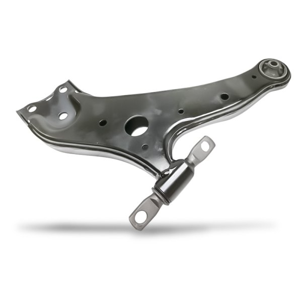 Replacement - Front Driver Side Lower Non-Adjustable Non-Greasable Stamped Control Arm