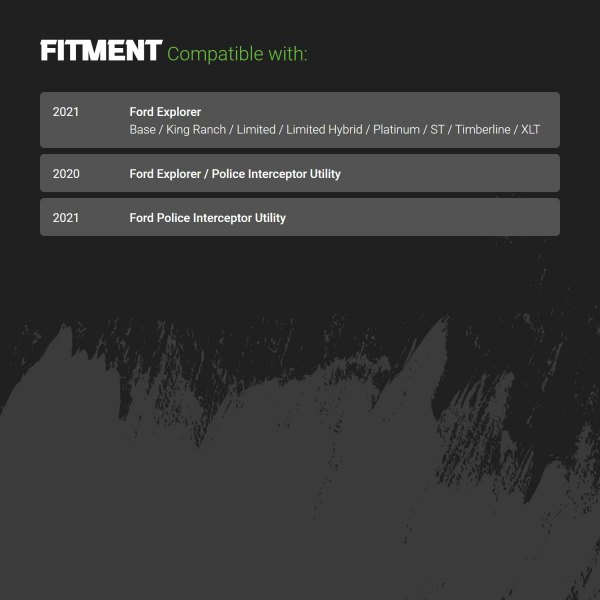 Replacement - Front Driver Side Control Arm Fitment Information