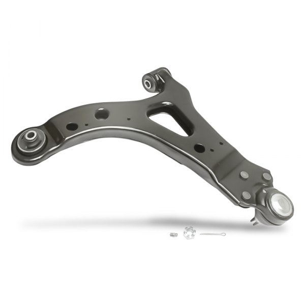 Replacement - Front Passenger Side Lower Non-Adjustable Greasable Stamped Control Arm