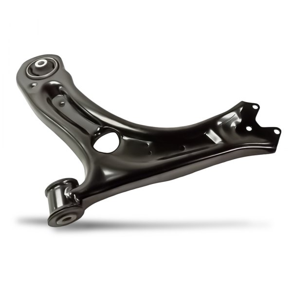 Replacement - Front Driver Side Non-Adjustable Non-Greasable Stamped Control Arm
