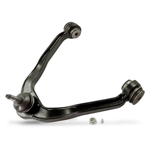 Replacement - Front Driver Side or Passenger Side Upper Non-Adjustable Greasable Casting/Forged Control Arm