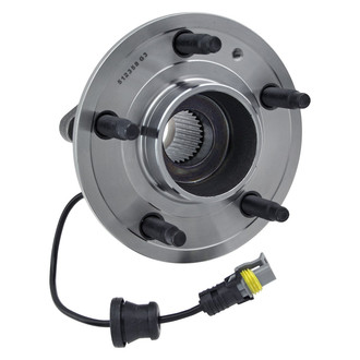 Replacement - Rear Driver or Passenger Side Wheel Hub Assembly with Bearing