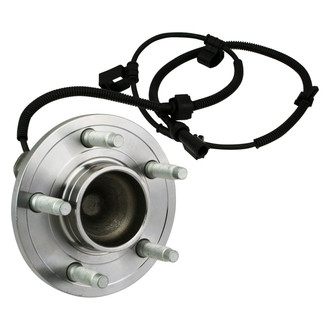 Replacement - Front Driver or Passenger Side Wheel Hub Assembly with Bearing