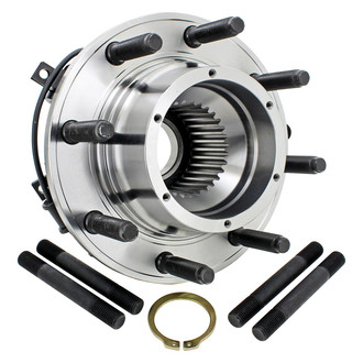 Replacement - Front Driver or Passenger Side Wheel Hub Assembly with Bearing