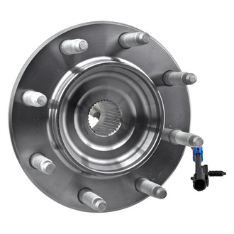 Replacement - Front Driver or Passenger Side Wheel Hub Assembly with Bearing