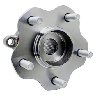 Replacement - Rear Driver or Passenger Side Wheel Hub Assembly with Bearing