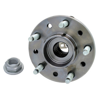 Replacement - Front Driver or Passenger Side Wheel Hub Assembly with Bearing