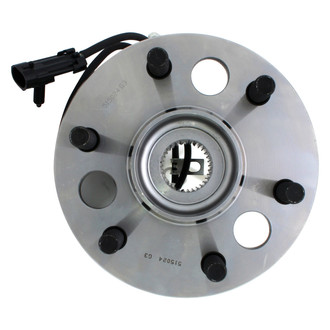 Replacement - Front Driver or Passenger Side Wheel Hub Assembly with Bearing