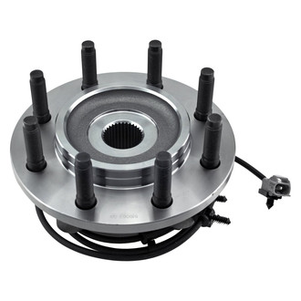 Replacement - Front Driver or Passenger Side Wheel Hub Assembly with Bearing