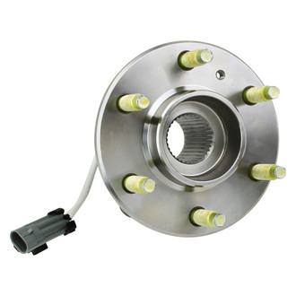 Replacement - Front Driver or Passenger Side Wheel Hub Assembly with Bearing