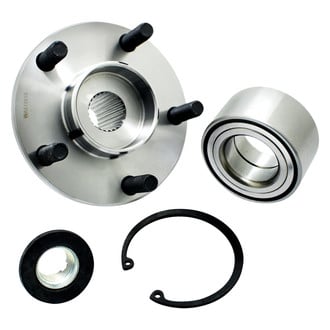 Replacement - Front Driver or Passenger Side Wheel Hub Assembly with Bearing